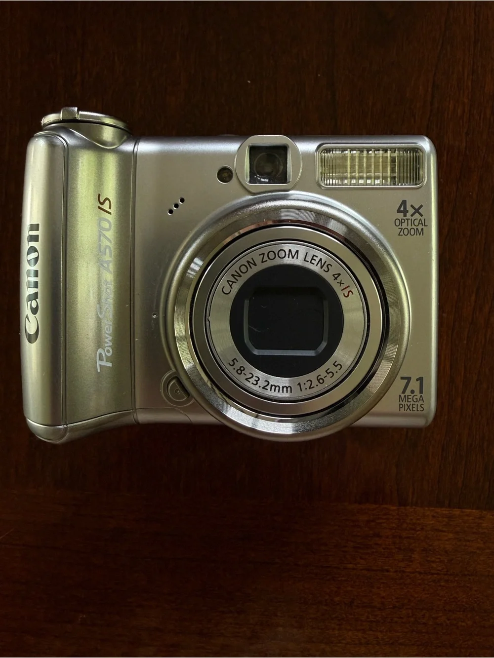Canon Silver PowerShot A570 IS Compact Digital Camera